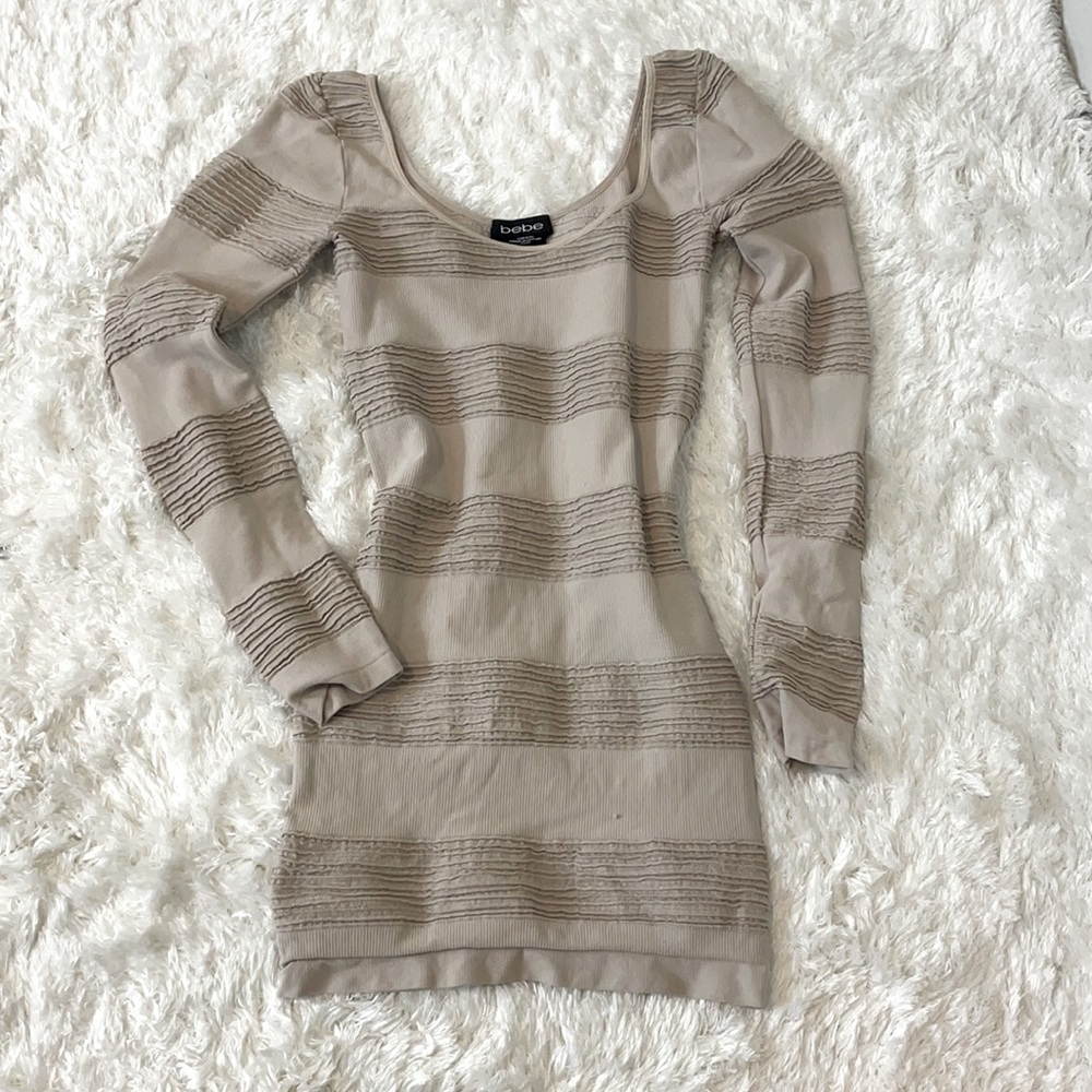 Bebe nude dress